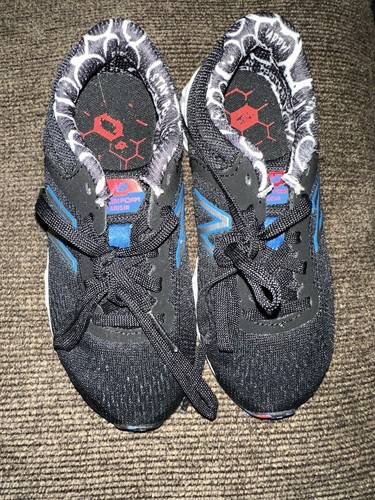 Little Kids 12 M New Balance Black Blue Red Preschool Boys Shoes PPARISB2 - Picture 2 of 4