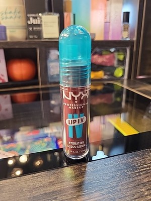 NYX PROFESSIONAL MAKEUP Lip IV Hydrating Gloss Serum, 11 Red-y Set Wet