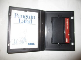 Sega Master System PENGUIN LAND w/Cartridge, Instructions & Box (CIB)