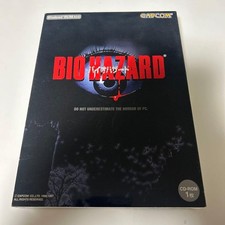 Biohazard Resident Evil PC CD-ROM Windows 95 98 Capcom Original Big Box Rare
