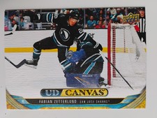 24 25 UPPER DECK UD CANVAS FABIAN ZETTERLUND C129