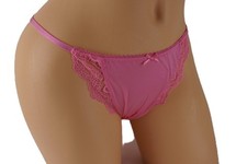 .VICTORIA'S SECRET DREAM ANGELS SMOOTH SATIN STRING BIKINI PANTY
