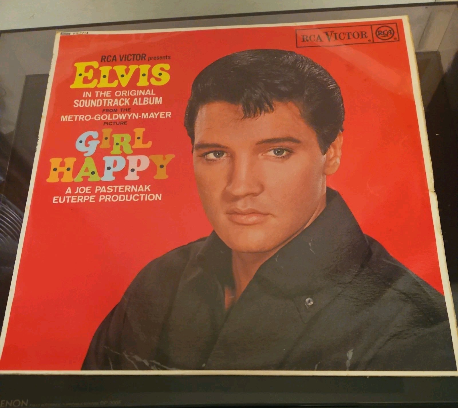 Elvis Presley. Girl Happy, Vinyl LP. 1965. Red Spot. RCA soundtrack release. 