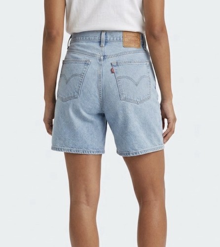 Vintage Levi’s High Waist Denim Shorts Cotton Y2K Size 28 7” Inseam