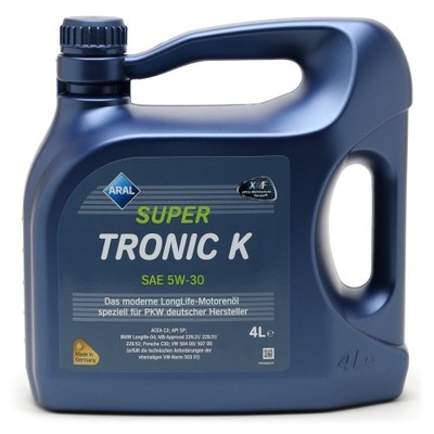 Aral Super Tronic K 5W-30 Motoröl 4l Kanister (ex. LongLife III)