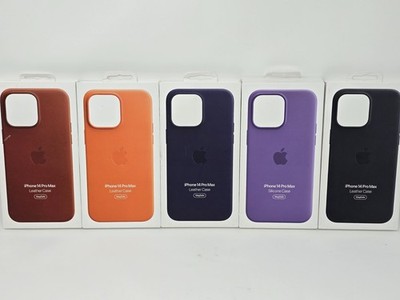 OFFIZIELLE ORIGINAL APPLE IPHONE 14 PRO MAX 6.7 SILIKON LEDER MAGSAFE HÜLLE