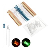 Led-Dioden-Leuchten 50 StüCk 3Mm Rot GrüN Gemeinsame Kathode
