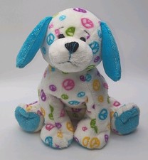 GANZ Webkinz Peace Puppy Plush Stuffed Animal No Code Retired 2006 HM004 Toy E