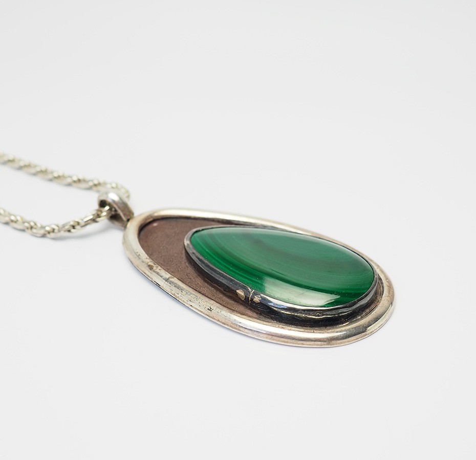 Unique chunky abstract modern signed sterling sil… - image 3