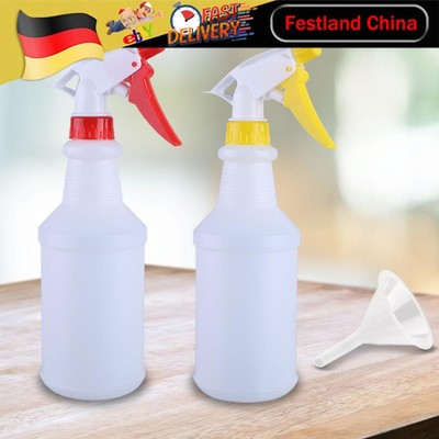 2 PCS 500ml Empty Cleaner Container Multipurpose Leak Proof for Indoor Outdoor