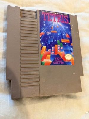 Tetris (Nintendo Entertainment System, 1989) Tested/Working - Ships Fast!!