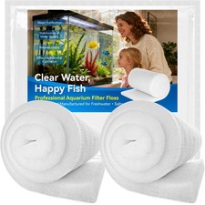 Aquarium Filter Floss Pad - Mechanical Polishing Polyester Media for Fish T...
