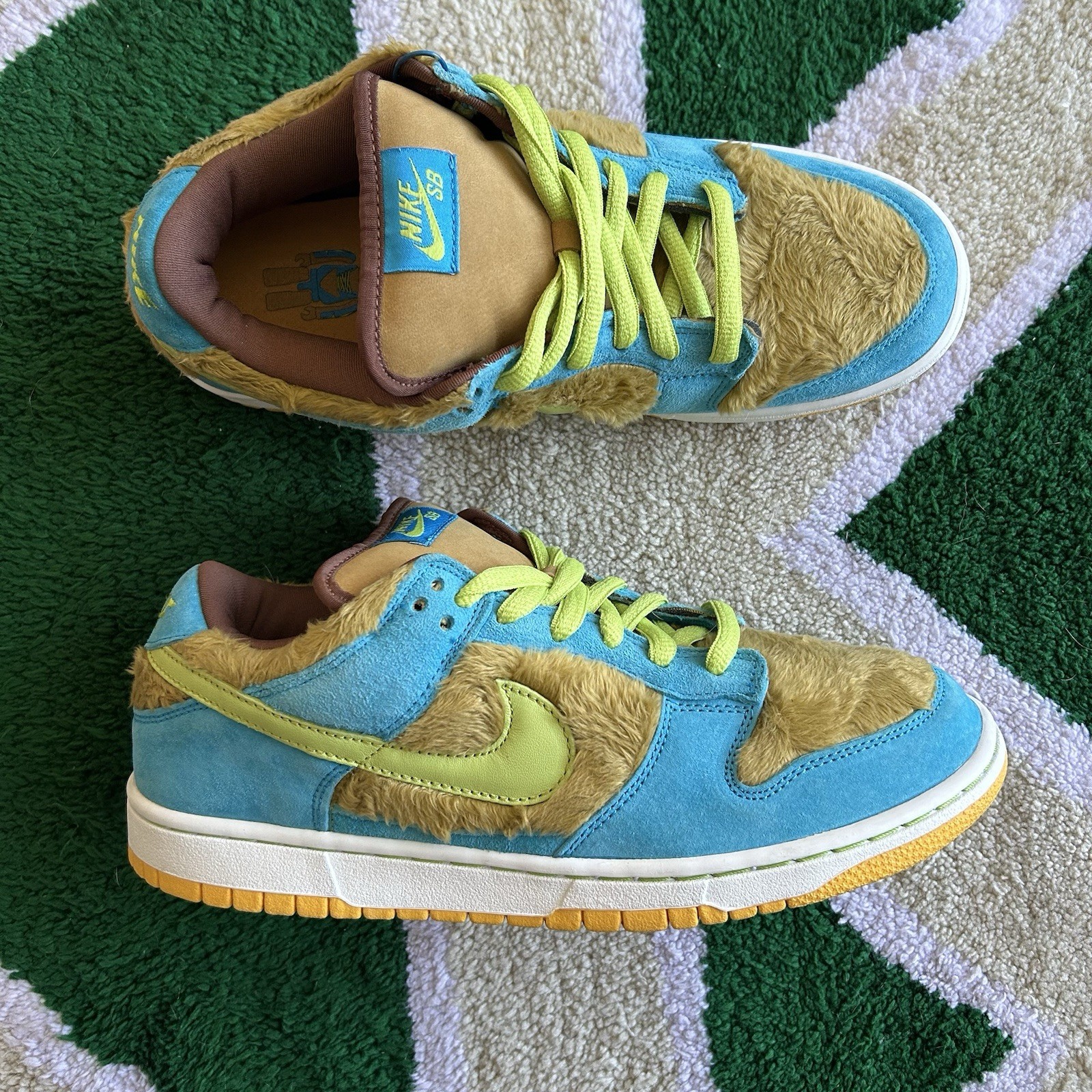 Sz 10.5 Nike Dunk Low Premium SB Three Bears Baby Bear DS RARE image 2