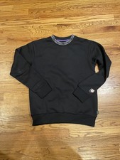 Official Twitch Men's Crewneck Sweater Cotton Blend Black Size Medium