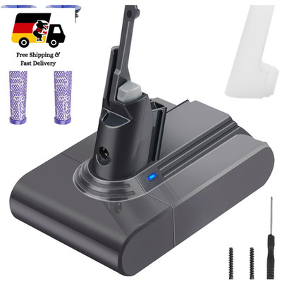 Waitley V7 Akku 6000mAh Ersatzakku Dyson V7 Kompat