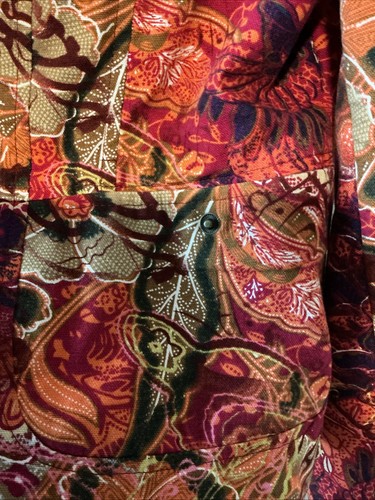 Giacca Coldwater Creek donna PL colorata floreale paisley festival blazer artistico - Foto 3 di 13