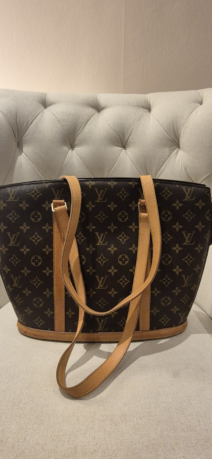 Louis Vuitton Babylone borsa a tracolla/borsa design monogramma