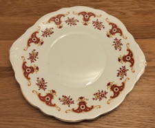 Argyle Bone China, Made in England, Eared Sandwich Plate