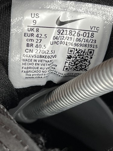 Nike Air Max 97 OG UK8 Negro Antracita Picante Rojo Fantástico Estado - Imagen 13 de 13