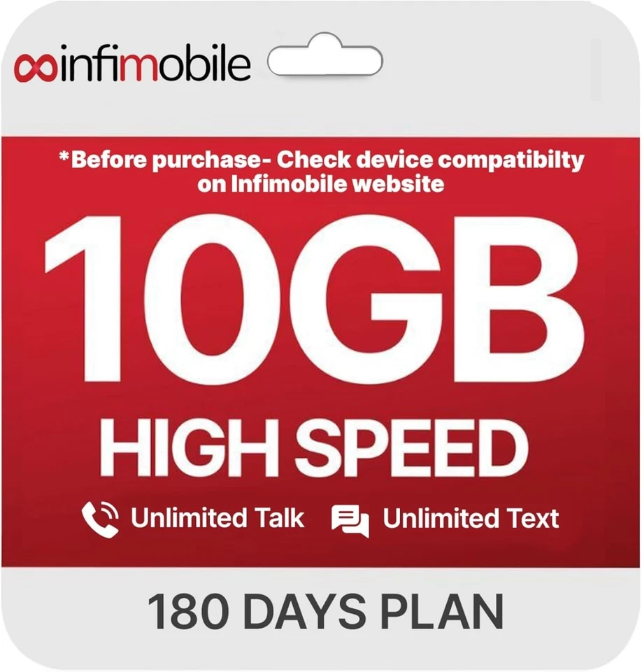 6-Month Prepaid Unlimited Plan: 10GB High-Speed Data & Seamless Connectivity - Image 3 of 4