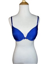 VICTORIA’S SECRET Royal Blue Push Up Bra Size 34B