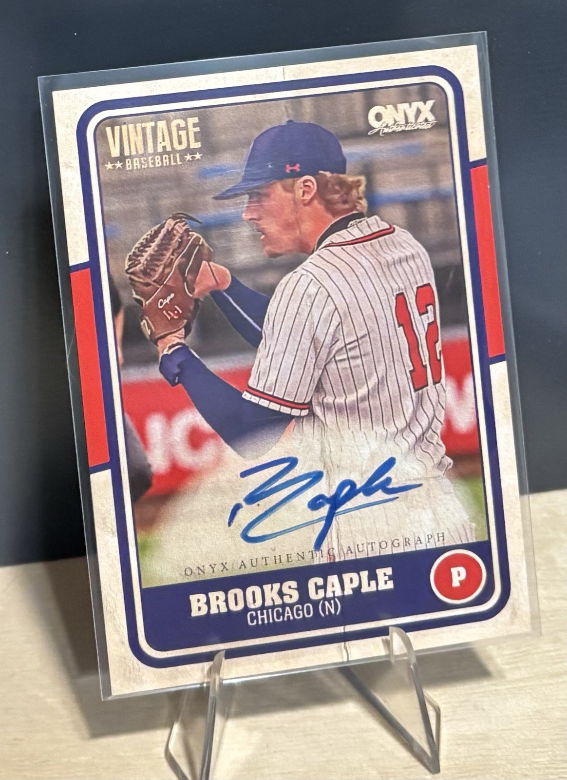 2025 ONYX VINTAGE BROOKS CAPLE ROOKIE/RC AUTO #VABRCA