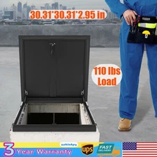 Roof Access Hatch Square Skylight Security Door for Residential Commercial Build