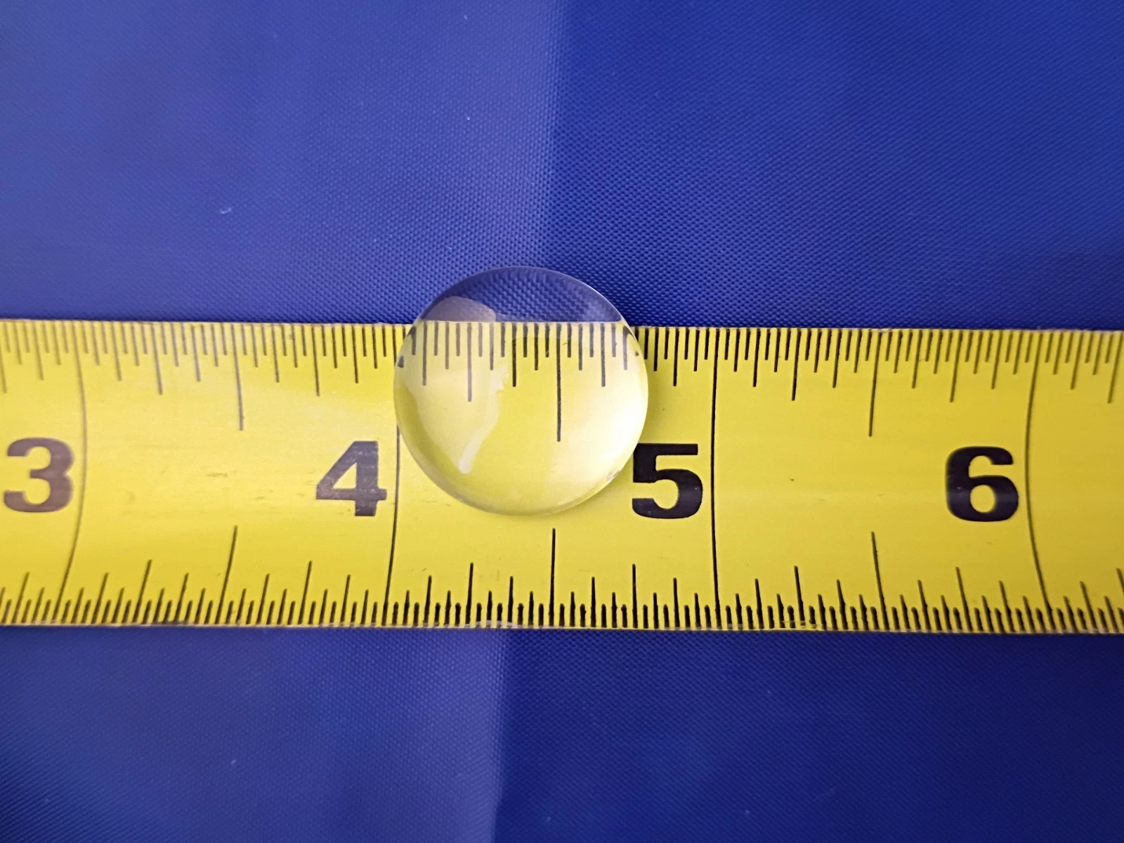 85 Pcs 20mm (3/4") Glass Dome Cabochons Clear Round Tiles, Transparent - product detail image 2