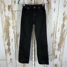 Wrangler Kids Classic Black Jeans, Size 12 Slim. In excellent condition 