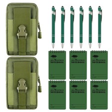 14 PCS Waterproof Notebook, 3 x 5 Inch Pocket Notebook with Weatherproof Pen ...