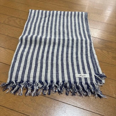 Ichi Antiquites Stole Beige Fabric 68x180cm