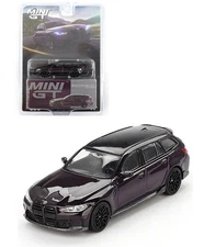 Mini GT BMW M3 M Performance Touring Daytona Violet 1:64 Scale Model MGT00896-1I