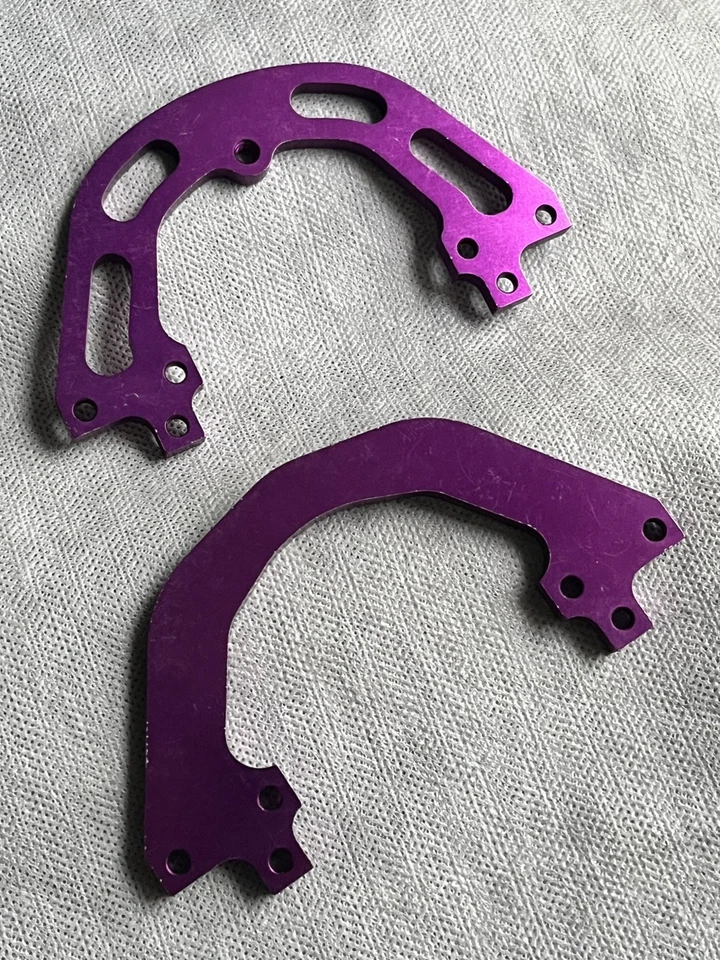 Pace Vintage 1995/6 RC35 MXC Suspension Fork Bridges. Purple. - Image 2 of 3