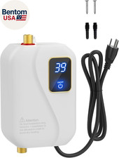 Calentador de agua eléctrico sin tanque 110V 3000W, calentador de agua instantáneo debajo del fregadero con