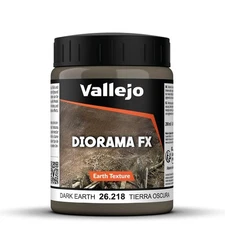 - Diorama FX Earth Textures | Dark Earth 200 ml (6.76 fl.oz.) | Premium Acryl...
