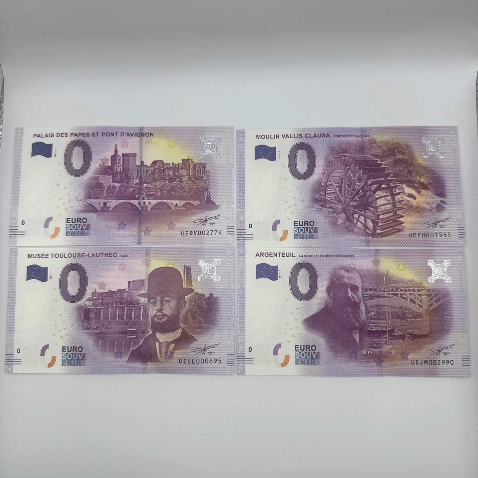 Billet Zéro 0 € Euro Touristique / Souvenir 2017