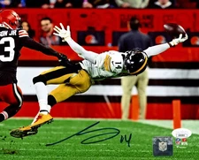 SALE! George Pickens Autographed Signed 8x10 Photo Pittsburgh Steelers JSA