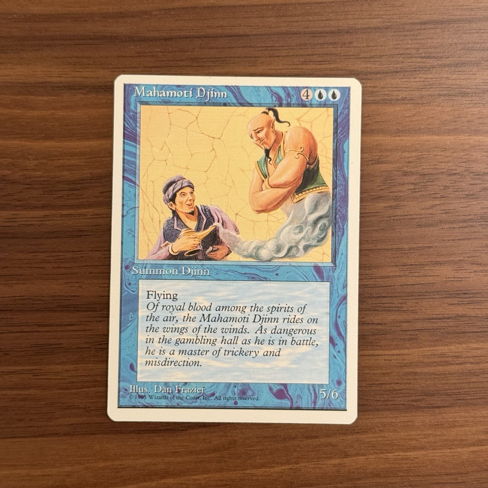 Mahamoti Djinn NM 4th Edition Magic the Gathering MTG TCG