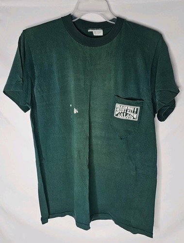 Vtg 1979 Boothill Saloon Daytona Beach Bike Week Large Shirt Eagle Green Rare - Picture 4 of 10