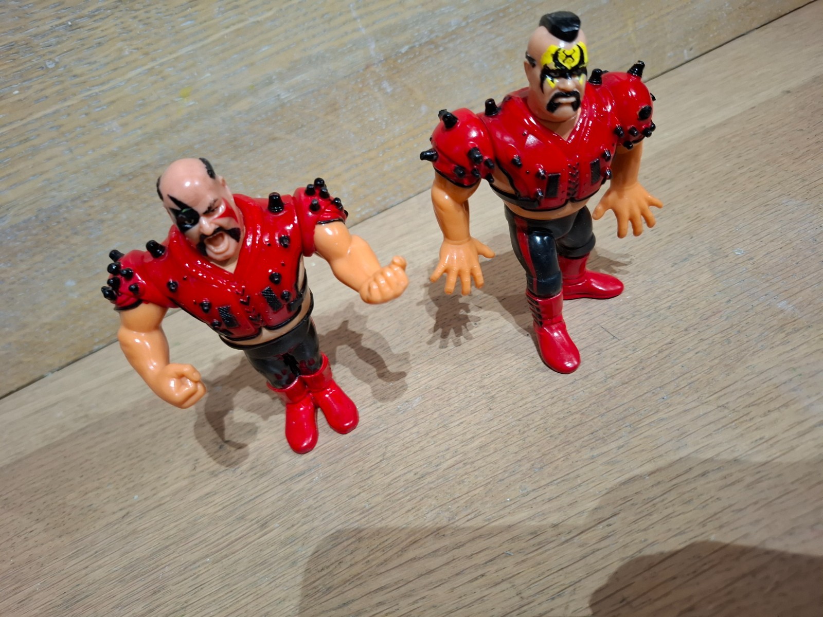 COPPIA WWF Legion Of Doom Road Warriors HASBRO Titan Sports '90