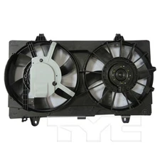 TYC 624070 Dual Radiator & Condenser Cooling Fan Assembly New