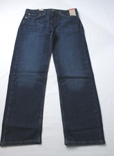 Levi's Men's 505 Regular Fit Straight Leg Jeans CL8 Dark Wash Size US: 36x32 NWT