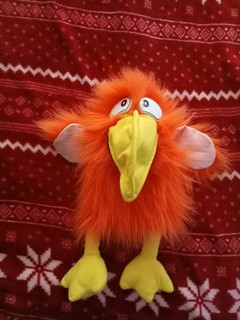 Silly Squeaking Bird Puppet