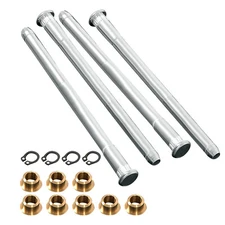 4 Sets Front Door Hinge Pins & Bushing Kit For 88-98 Chevy C/K Gm Trucks #38416