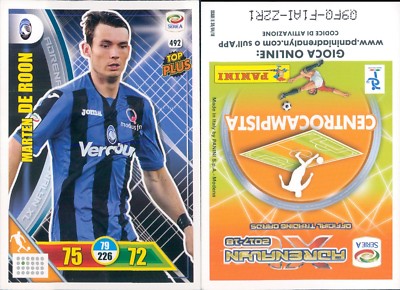 Card Adrenalyn Fußballer Panini 2017/18 Top Plus-De ROON-N.492-NEW