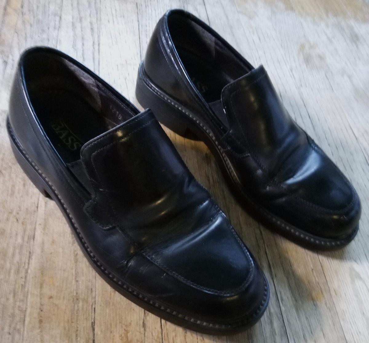 Bass Slip On Loafer Driving Shoes Mocs Loafers Black Size 7 EUC Amazon.com | yldsgs Flat Loafer for Men Suede Leather Slip  main image 4