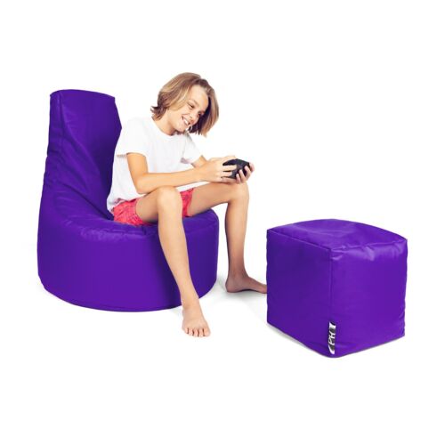 Patchhome Sessel - Würfel im Set mit Füllung - Gamer Sessel /Sitzsack - Würfel - Bild 107 von 135