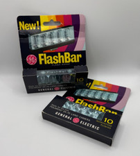 2 - GE FlashBar for Polaroid SX-70 Land Camera 10 Flashes New In Box NOS