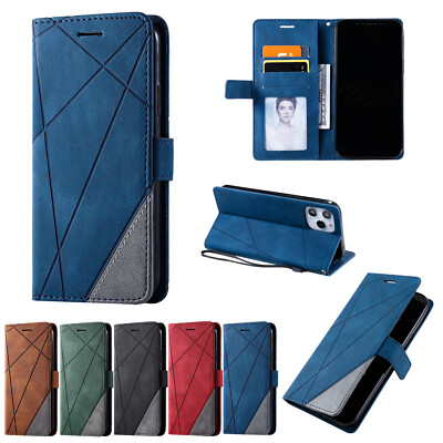 Flip Handy Tasche Case Hülle Etui Schale Schutz iPhone 16 15 14 13 12 11 PRO MAX