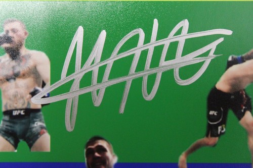 Khabib Nurmagomedov Signed 8x10 Photo Autograph UFC PSA/DNA COA Conor McGregor - Picture 2 of 4